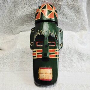 Vintage 12 3/4" Traditional African Tribal Wall Mask!!
